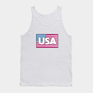 American Flag Tank Top